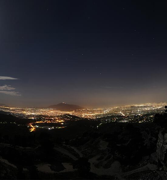 Climb Under the Stars: Night Rock Climbing with Breathtaking Athens Views